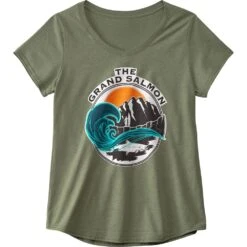Women's Grand Salmon Short-Sleeve Eco T-Shirt | NRS